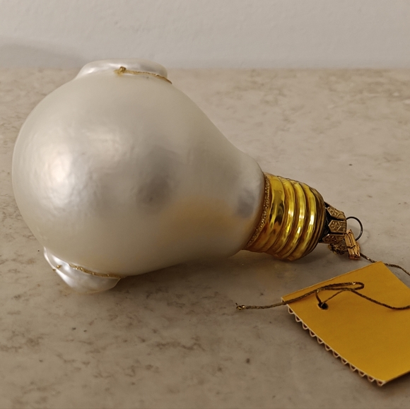 NEW Vintage Kurt Adler Polonaise Collection "Light Bulb" Ornament - Picture 13 of 13